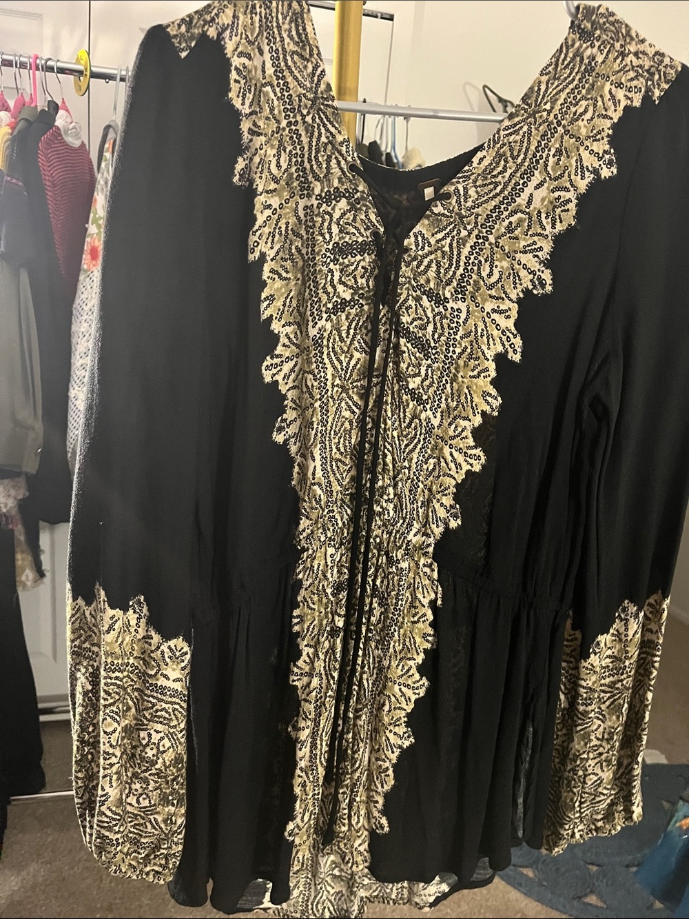 FREE PEOPLE BOHO Top- Large